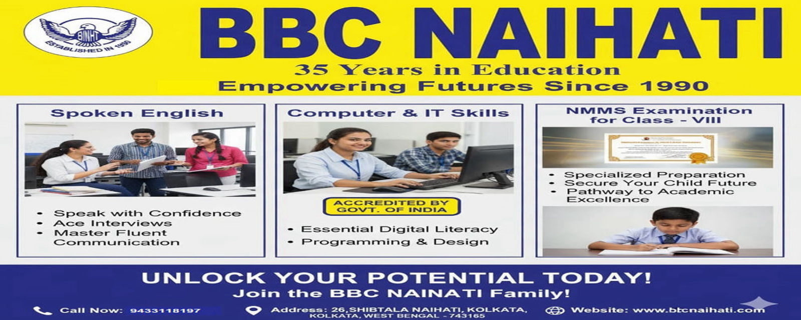 Banner for Computer Edcation