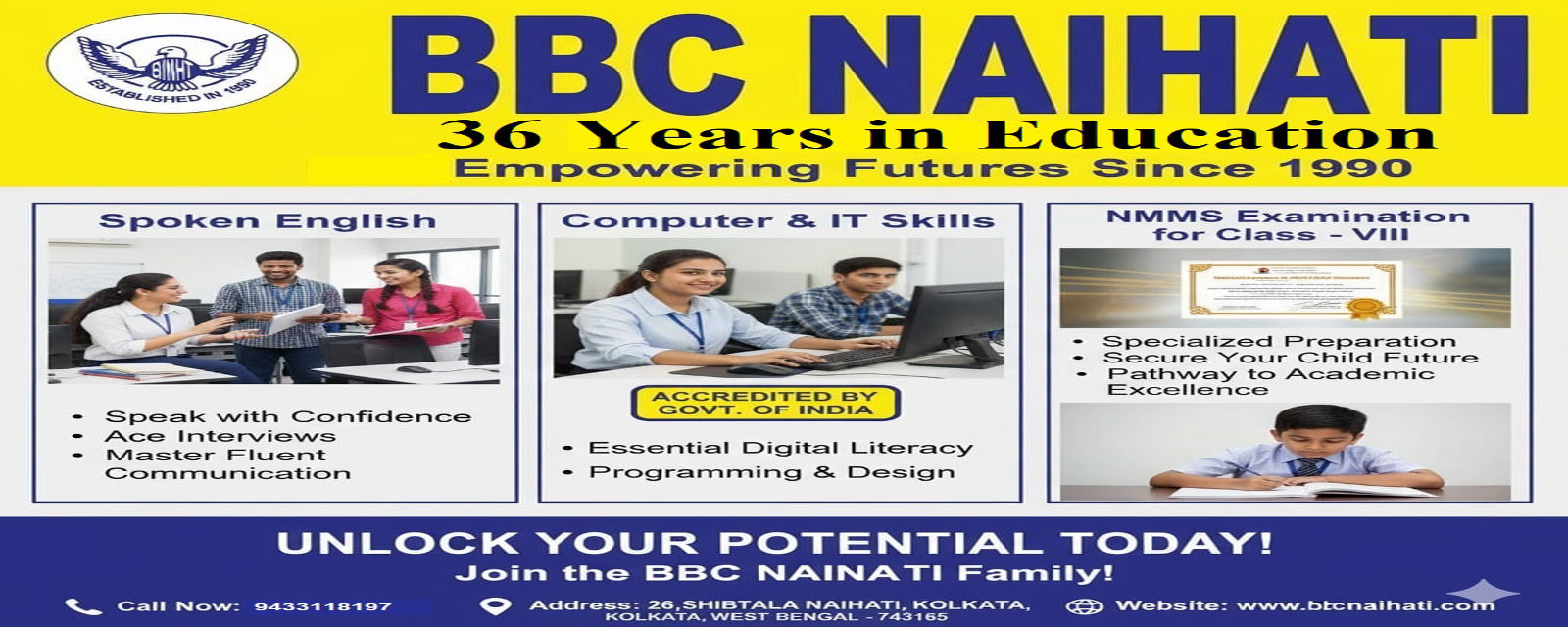 Banner for Computer Edcation